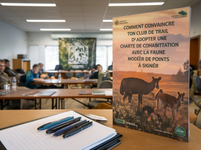 Comment convaincre ton club de trail d'adopter une charte de cohabitation avec la faune : modèle de points à signer