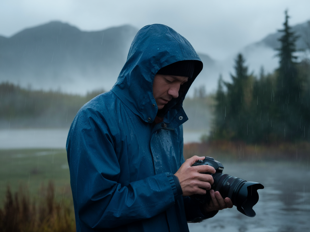 Comment préparer une sortie photo au lever de brume quand la météo prévoit pluie et vent : équipement et réglages précis