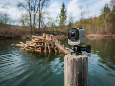 Quelle méthode utiliser pour documenter la présence d'une loutre avec caméra GoPro sans altérer son habitat