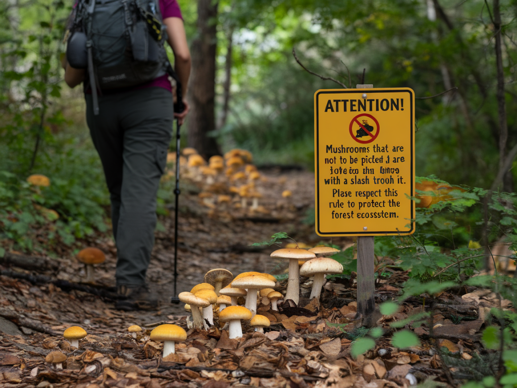Itinéraire de rando de 10 km pour observer les champignons sans ramasser les espèces protégées